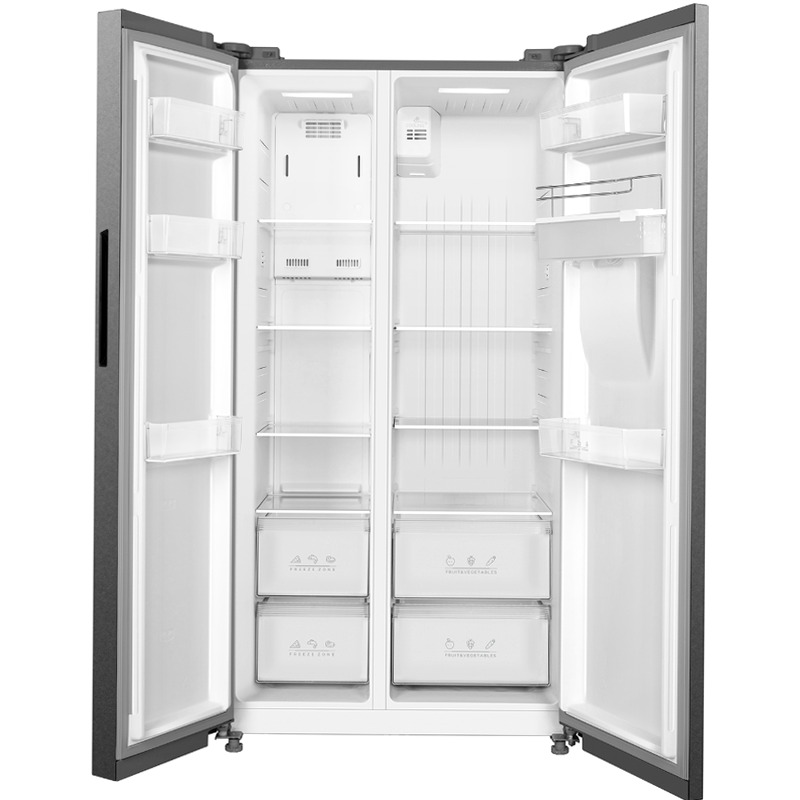 Frigorifero Side by Side Energetico Acciaio E 553lt