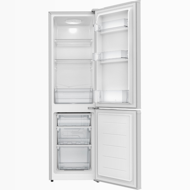 Frigorifero Combinato Kitchen Slim Acciaio E 170lt