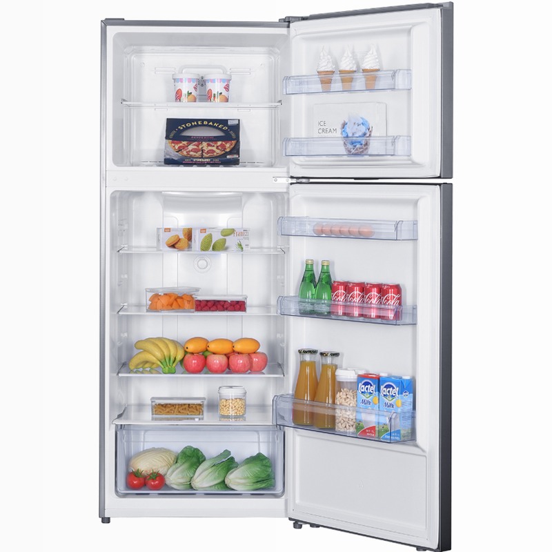 Frigorifero Doppia Porta | Classe F Acciaio 415lt