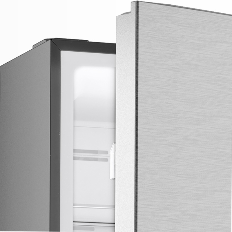 Frigorifero Doppia Porta | Classe F Acciaio 415lt