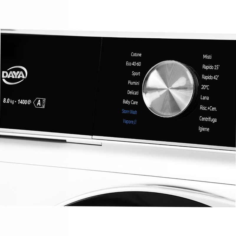 Lavatrice 8 kg | Classe A -20% 1400rpm 8kg