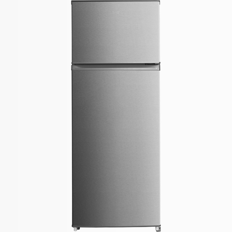 Frigorifero Doppia Porta Kitchen Slim Acciaio E 204lt