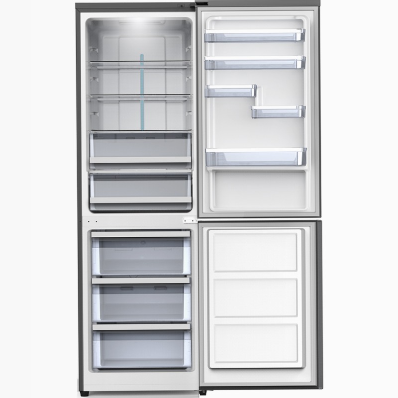 Frigorifero Combinato | Classe D | Inverter | Total No Frost | Dark Inox | Display Touch | Vano Zero Gradi Acciaio 346lt
