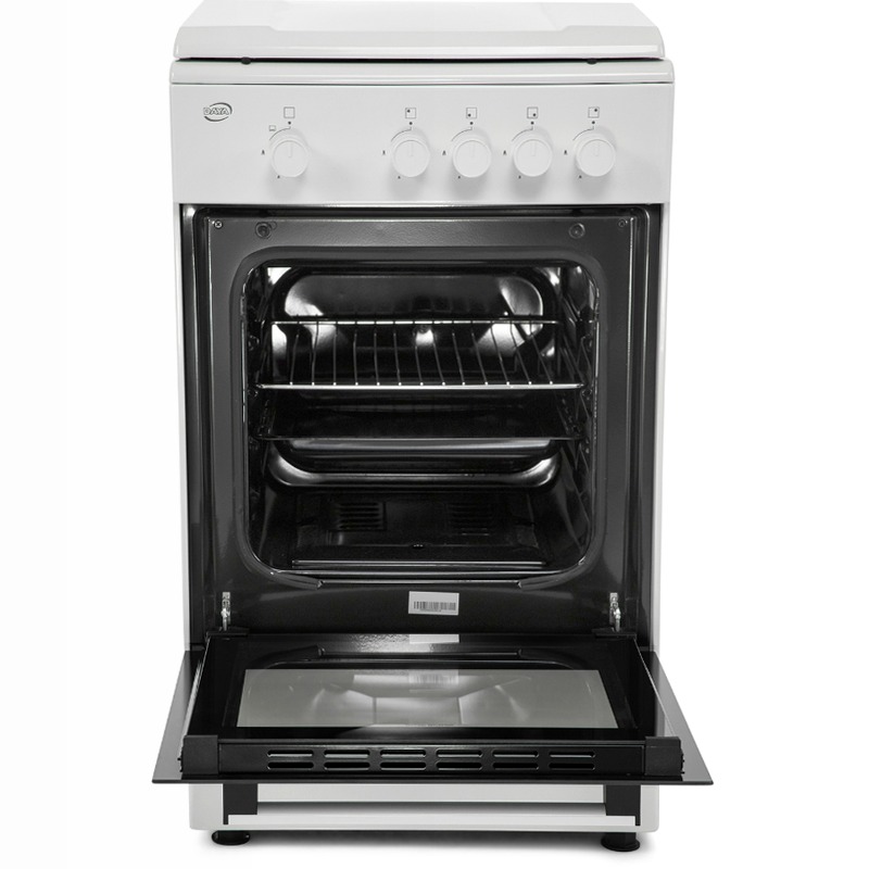 Cucina a Gas 50×50 cm | Forno a Gas | 4 Fuochi | Compatta