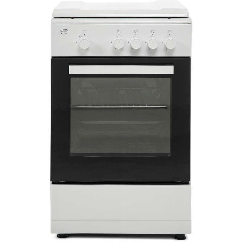 Cucina a Gas 50×50 cm | Forno a Gas | 4 Fuochi | Compatta