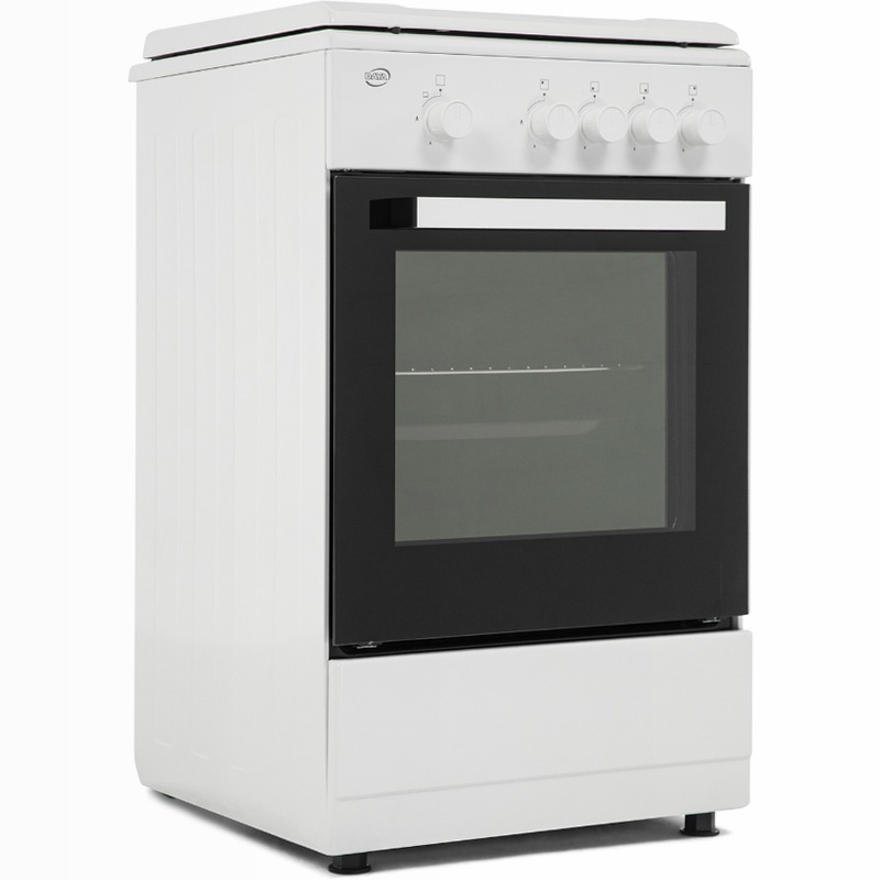 Cucina a Gas 50×50 cm | Forno a Gas | 4 Fuochi | Compatta