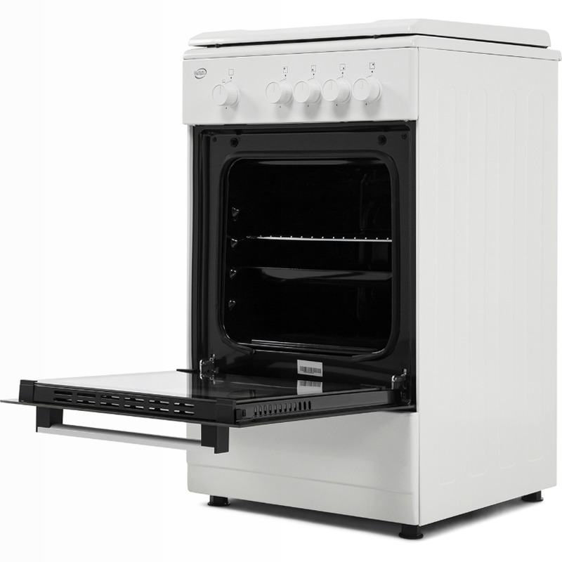 Cucina a Gas 50×50 cm | Forno a Gas | 4 Fuochi | Compatta
