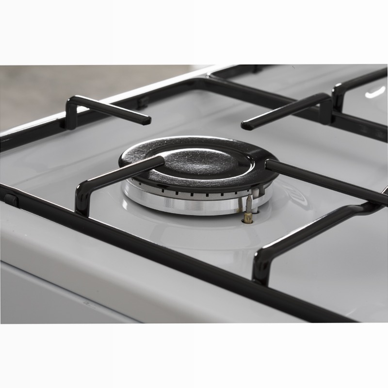 Cucina a Gas 60×60 cm | Forno Elettrico 49 Litri | 4 Fuochi | Grill