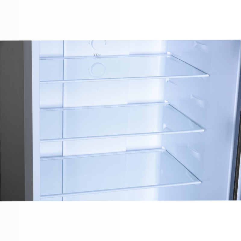 Frigorifero Combinato | Classe E | Total No Frost | Multiflow | Inox | Libera Installazione Acciaio 293lt