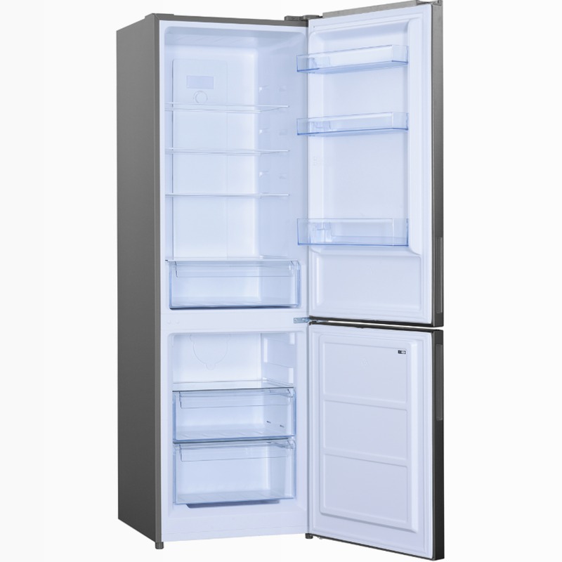 Frigorifero Combinato | Classe E | Total No Frost | Multiflow | Inox | Libera Installazione Acciaio 293lt