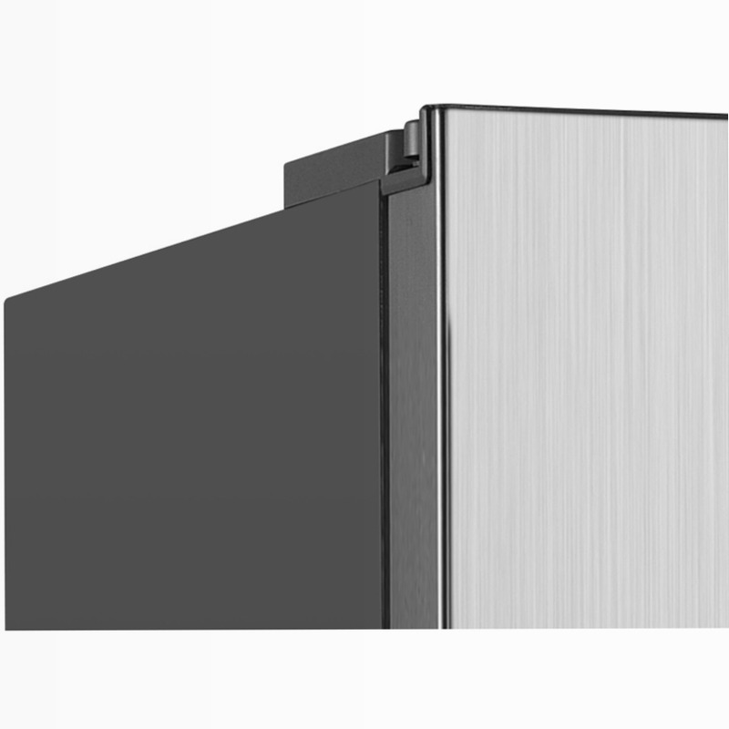 Frigorifero Side by Side | Classe F | Total No Frost | Total Inox | Water Dispenser | Display Touch | Capiente Acciaio 529lt