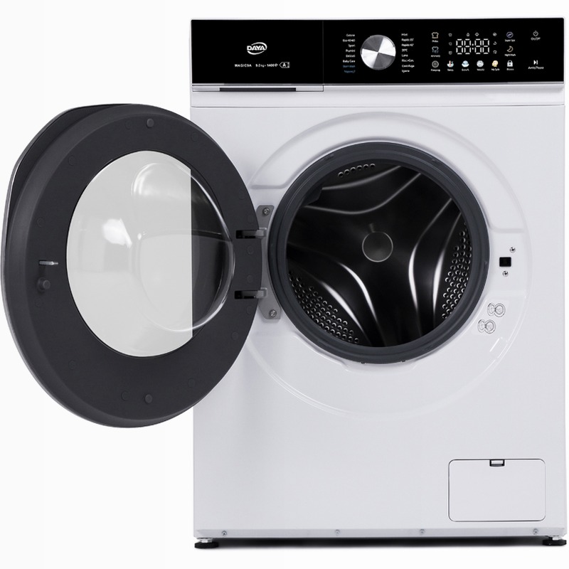 Lavatrice 10 Kg | Classe A -30% | 1400 Giri | Inverter BLDC | Display Touch a Colori | Vapore | My Cycle 1400rpm 10kg