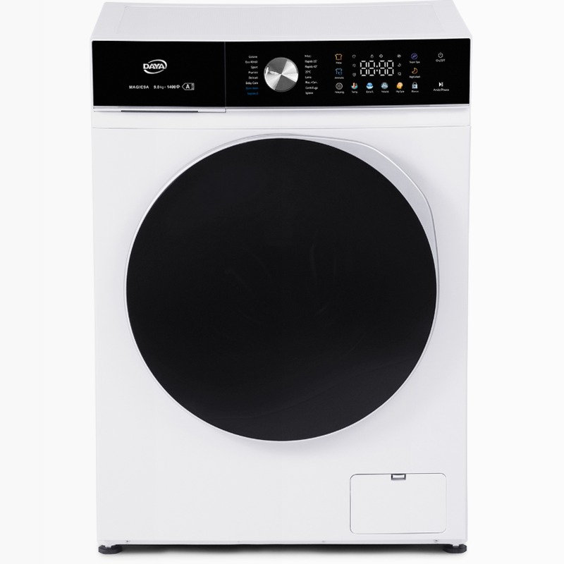 Lavatrice 10 Kg | Classe A -30% | 1400 Giri | Inverter BLDC | Display Touch a Colori | Vapore | My Cycle 1400rpm 10kg