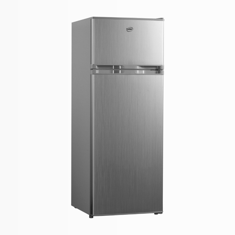 Frigorifero Doppia Porta Classe F Low Frost Silver Argento 206lt