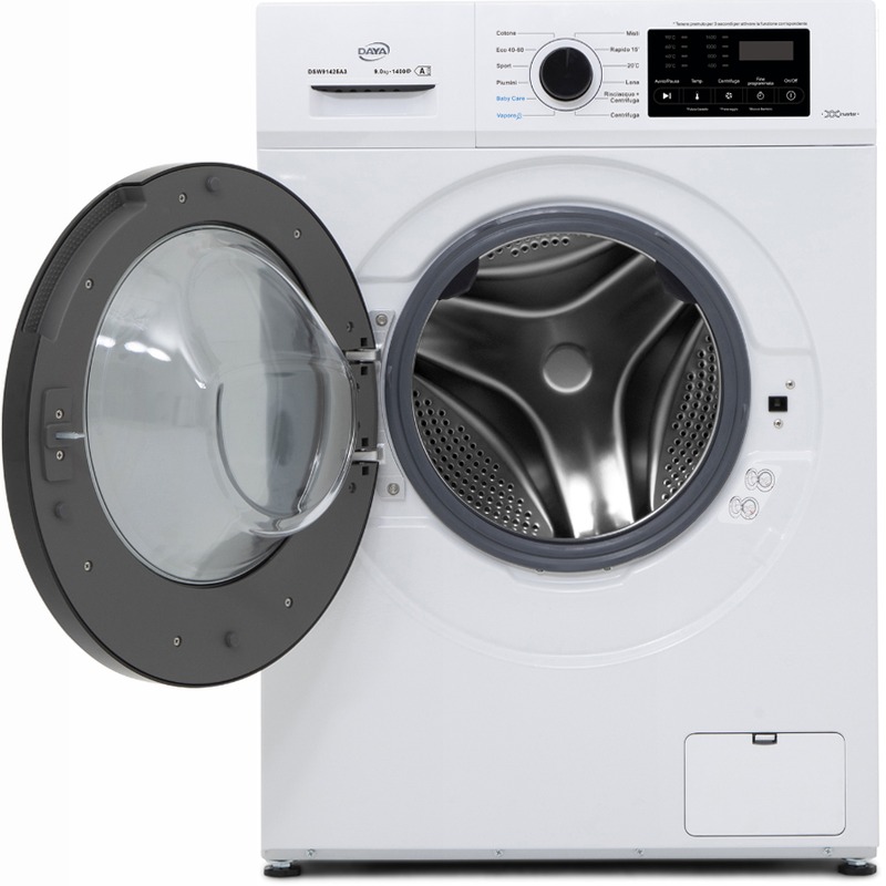 Lavatrice 9 Kg | Classe A -30% 1400rpm 9kg