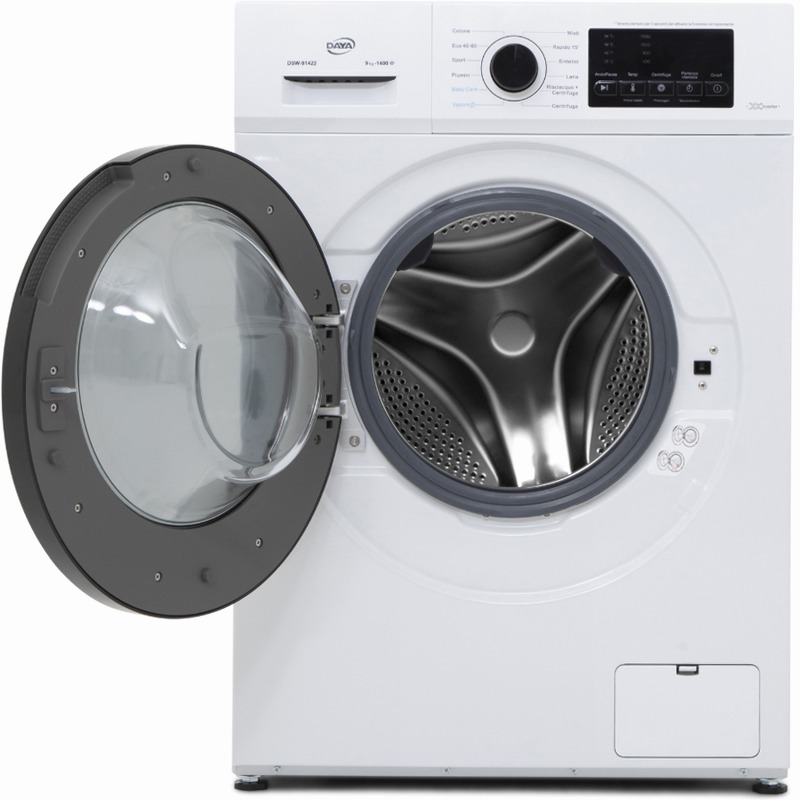 Lavatrice 9 Kg Inverter - Classe C 1400rpm 9kg