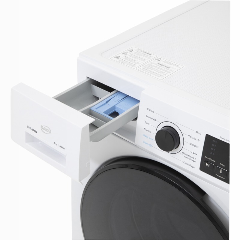 Lavatrice 9 Kg Inverter - Classe C 1400rpm 9kg