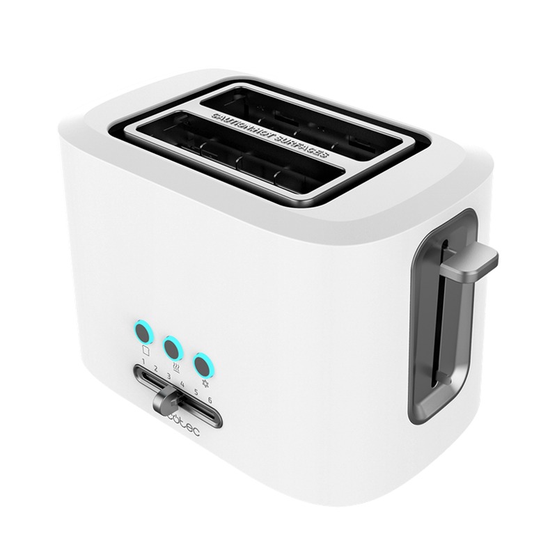 Toast&Taste 9000 Double White doppia fessura corta extra-larga Bianco