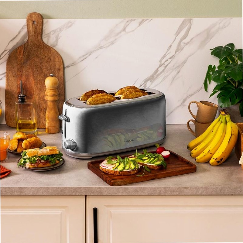 Toast&Taste 1600 Retro Double Inox Acciaio
