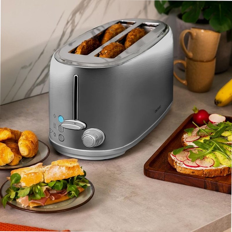 Toast&Taste 1600 Retro Double Inox Acciaio