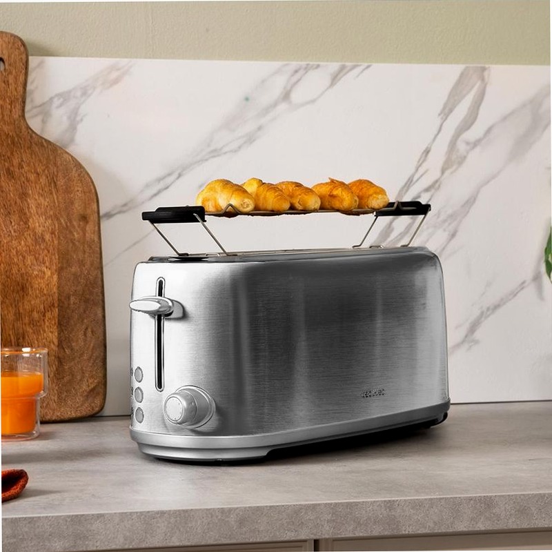 Toast&Taste 1600 Retro Double Inox Acciaio