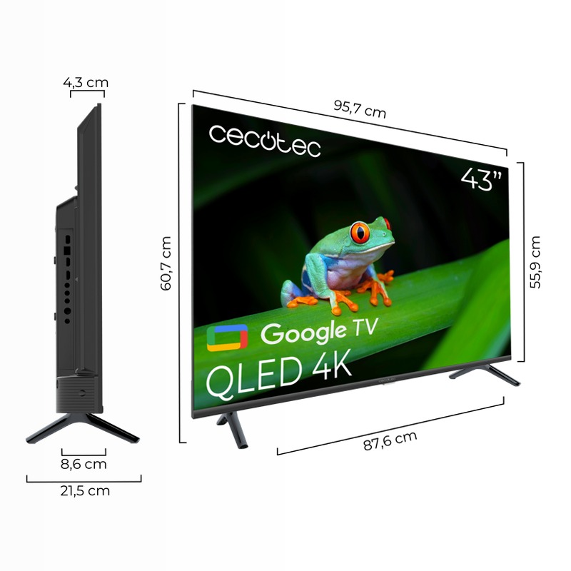 V4 series VQU40043S 43" QLED