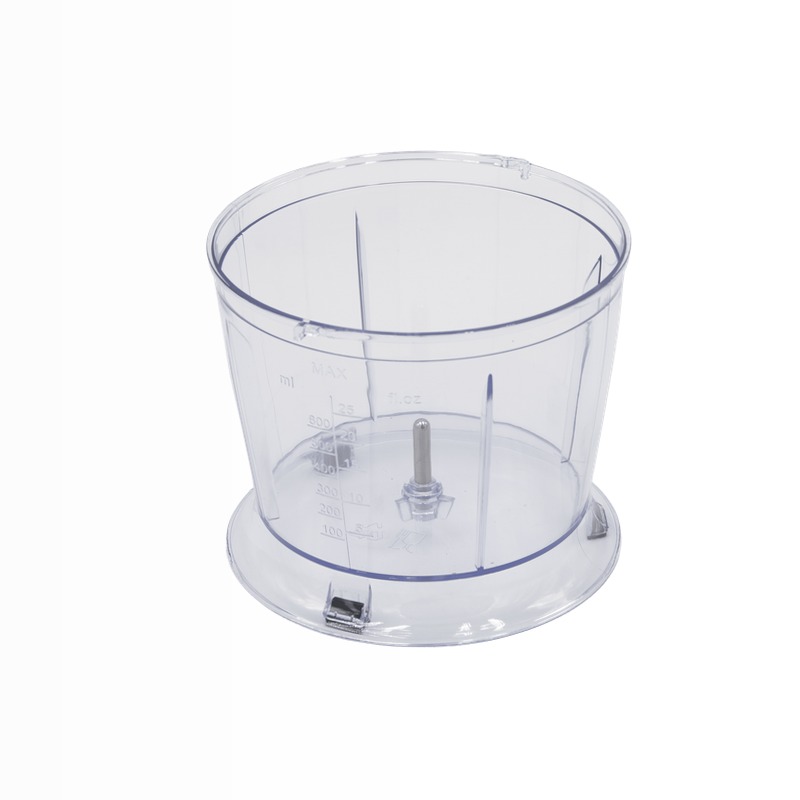 Tritatutto vergine da 600 ml, potente in titanio, 1000 pieno