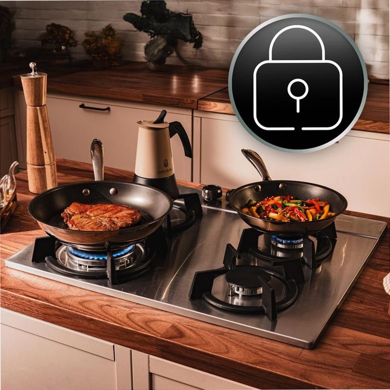 Bolero Squad GN 4200S Inox Acciaio Gas