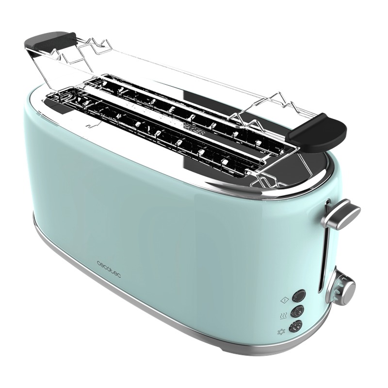 Toast&Taste 1600 Retro Double Blue Blu