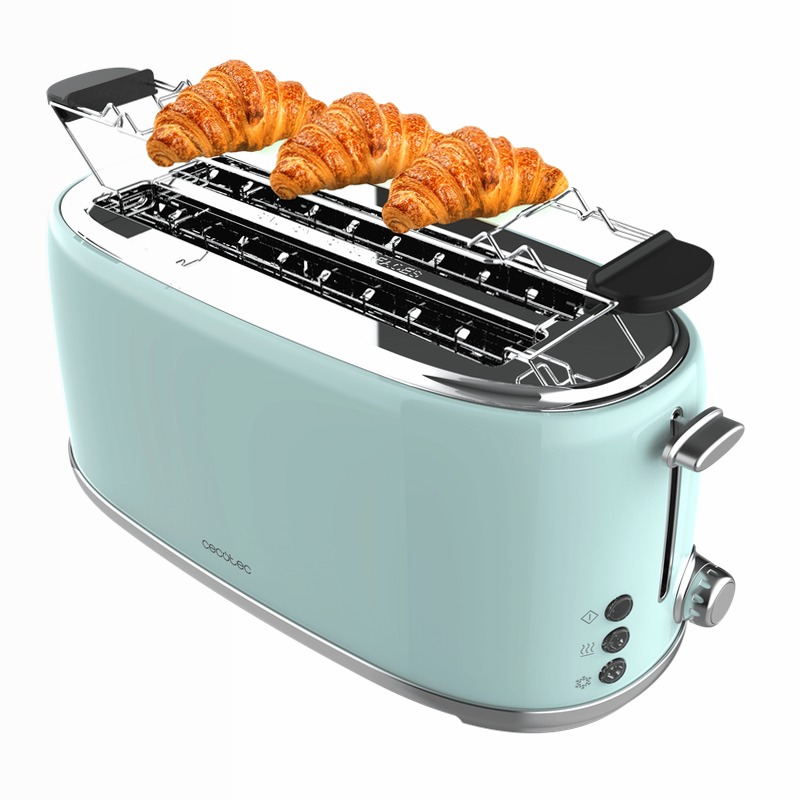 Toast&Taste 1600 Retro Double Blue Blu