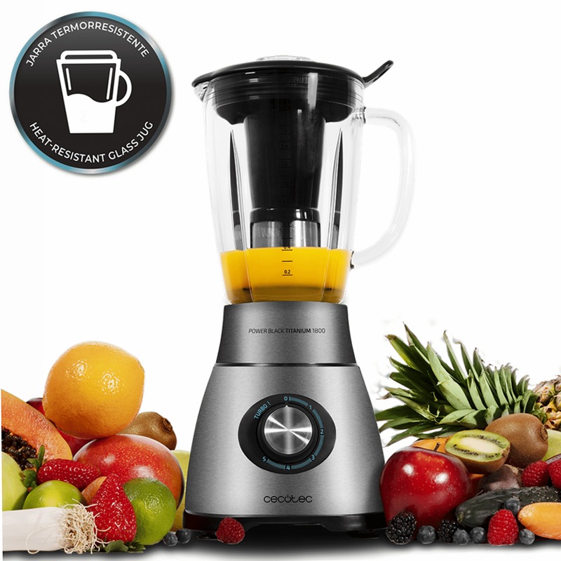 Power Black Titanium 2500MAX Nero caraffa