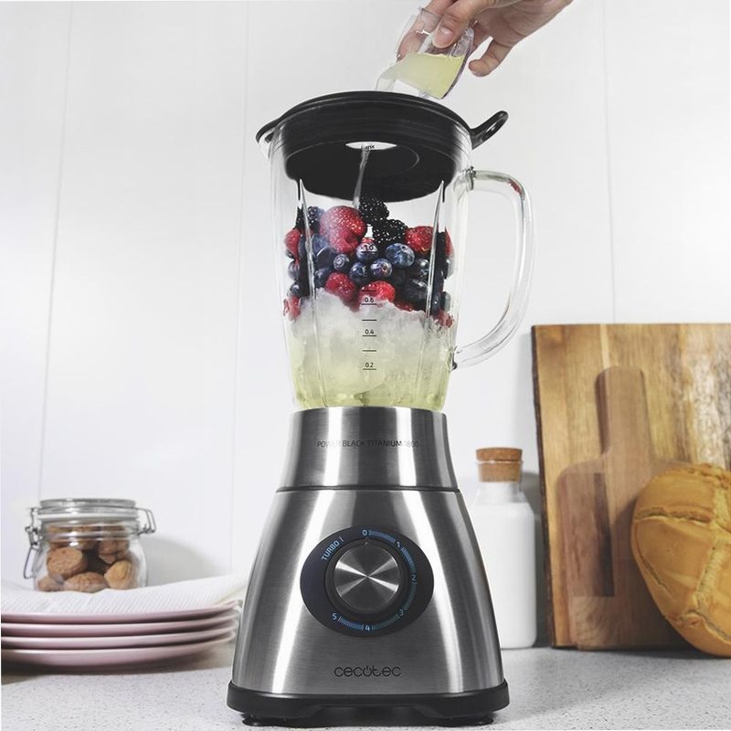 Power Black Titanium 2500MAX Nero caraffa
