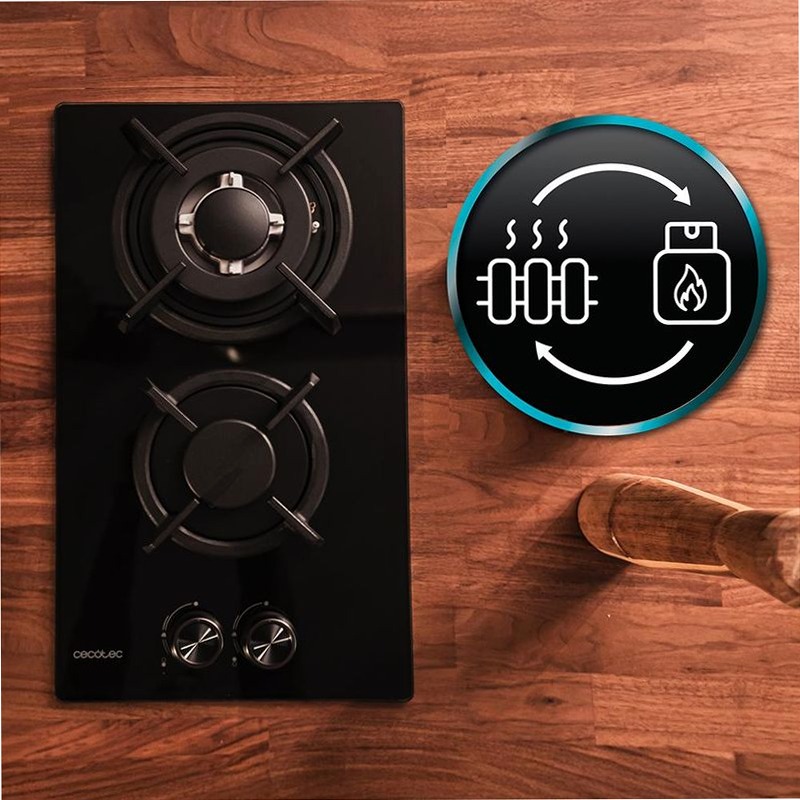 Bolero Squad GN 2200S Glass Black Nero Gas