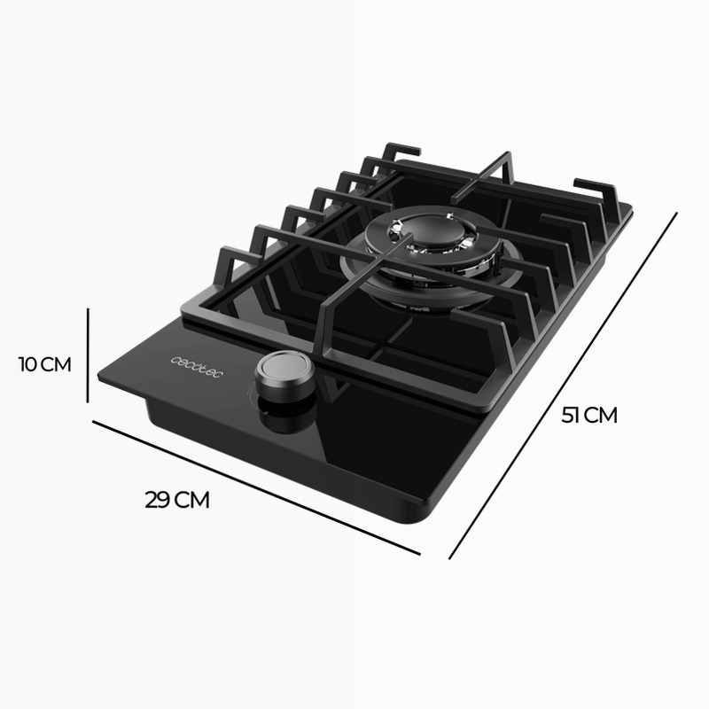 Bolero Squad GN 1200F Glass Black Nero Gas