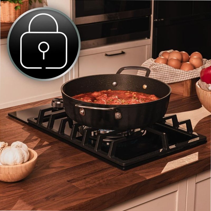 Bolero Squad GN 1200F Glass Black Nero Gas