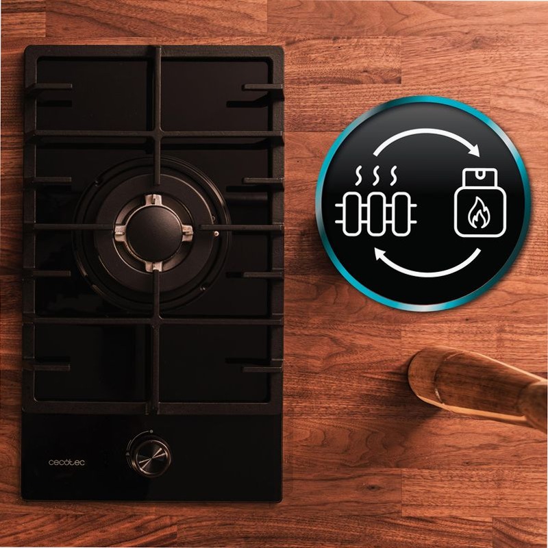 Bolero Squad GN 1200F Glass Black Nero Gas