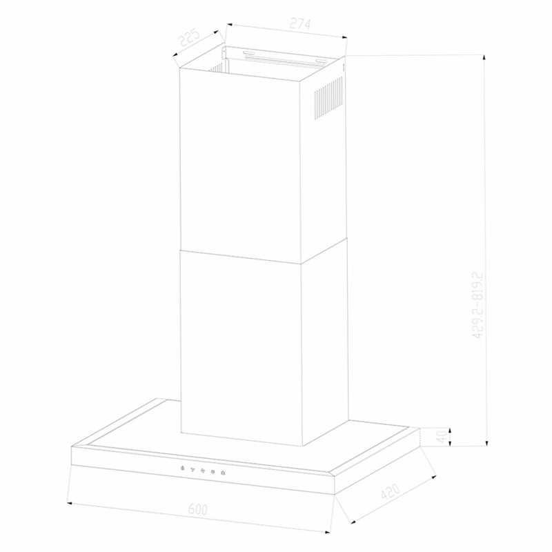 Bolero Flux TT 604000 Inox A++