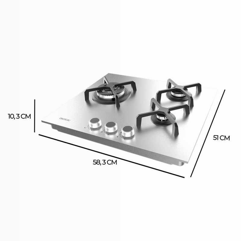 Bolero Squad G 3400S Inox Acciaio Gas