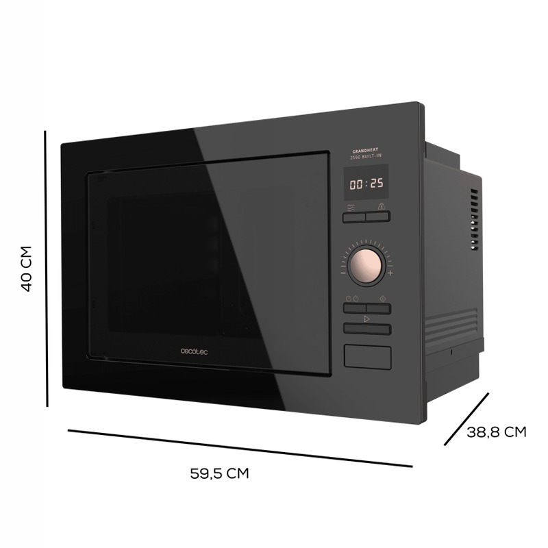 GrandHeat 2590 Built-in BlackRose Nero