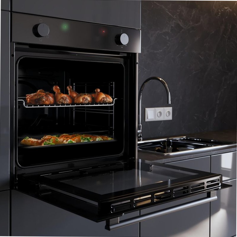 Bolero Hexa C126400 Glass Black A Nero