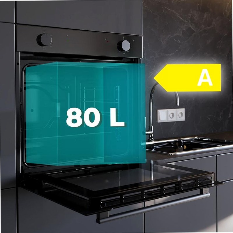 Bolero Hexa C126400 Glass Black A Nero