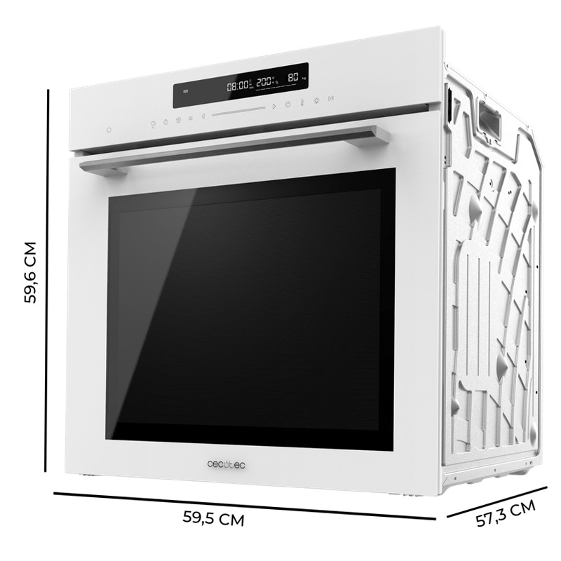Bolero Hexa SM406000 Glass White A+ Bianco