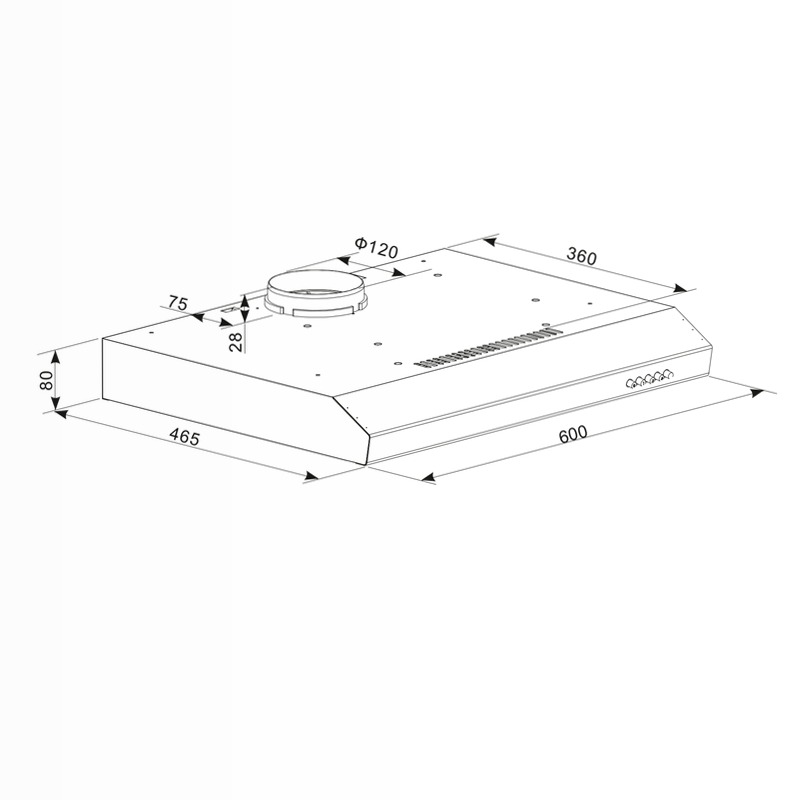 Bolero Flux CM 602100 Inox A