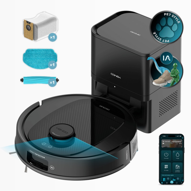 Conga 3790 - Robot Aspirapolvere Cecotec