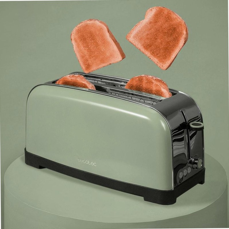 Tostapane Toastin' time 1500 Green Verde