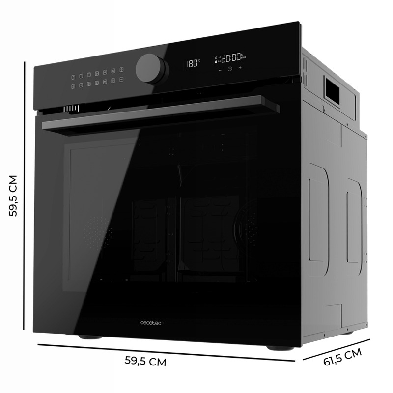 Bolero Hexa P516000 Glass Black A Nero