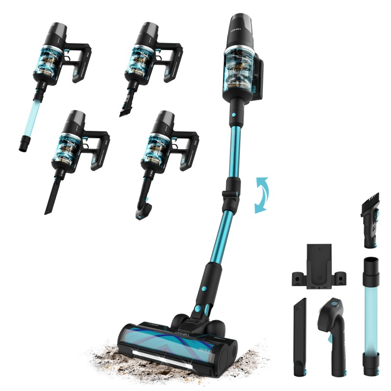 Conga Rockstar 9500 Lunar Pet Flex Double Filter