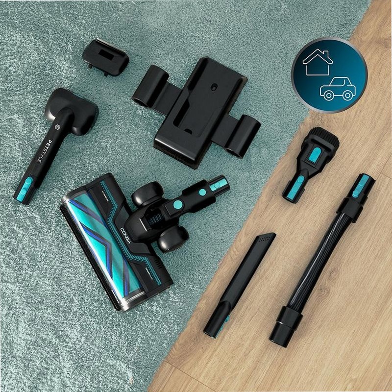 Conga Rockstar 9500 Lunar Pet Flex Double Filter