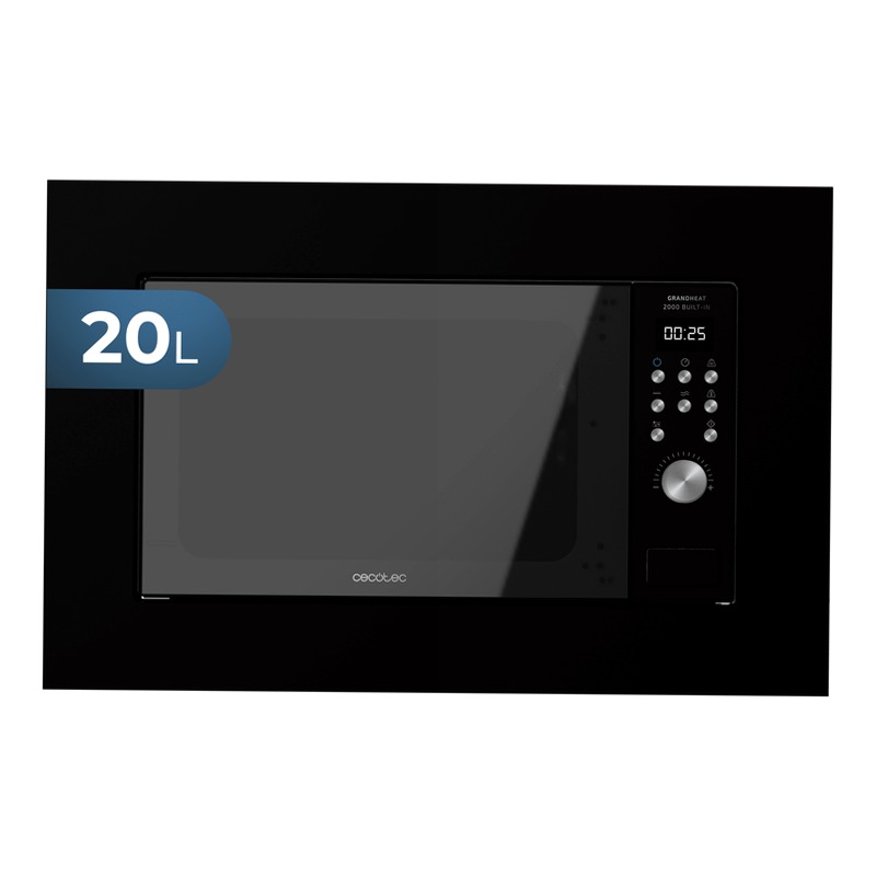 GrandHeat 2000 Built-in-Black Nero 20