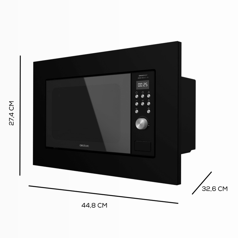 GrandHeat 2000 Built-in-Black Nero 20